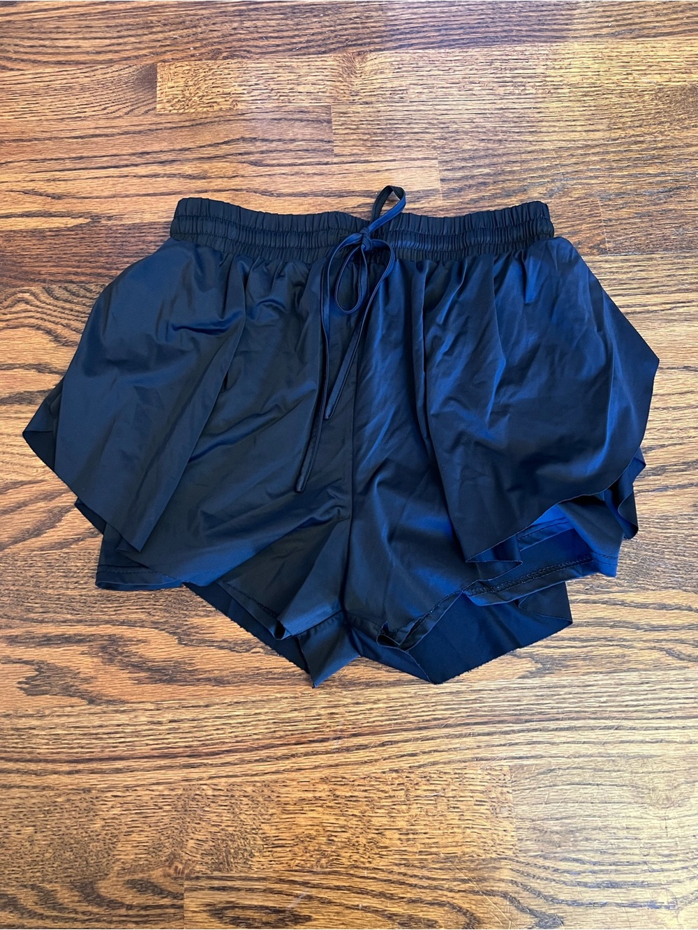 Black Women's Flowy Shorts